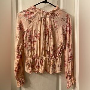 FOREVER 21 blouse SIZE S, peach color.